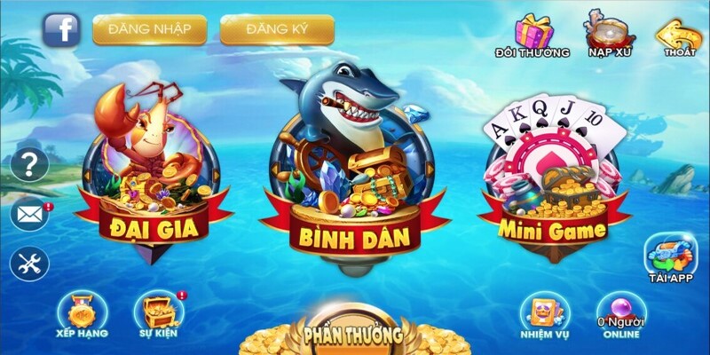 JILI nổi tiếng với các game bắn cá đình đám